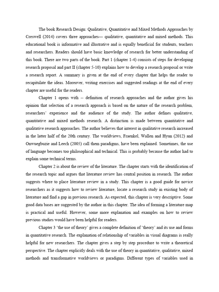 Cresswell PDF Quantitative Research Qualitative Research