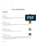 Evolución de La Seguridad Social Timeline - Timetoast Timelines