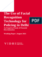 The Use of Facial Recognition Technology For Policing in Delhi Compressed