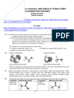 Solution Manual For Chemistry 10th Edition by Whitten ISBN 1133610668 9781133610663