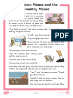 t l 53278 the Town Mouse and the Country Mouse Differentiated Reading Comprehension Activity Ver 3