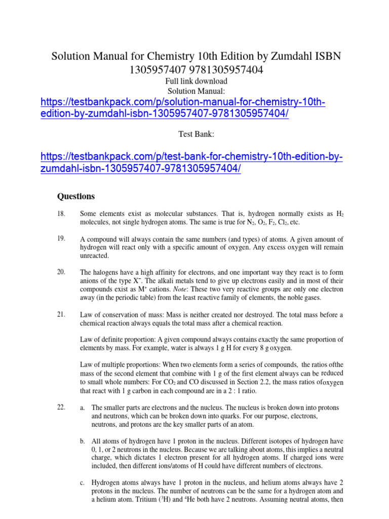 chemistry seventh edition zumdahl solutions