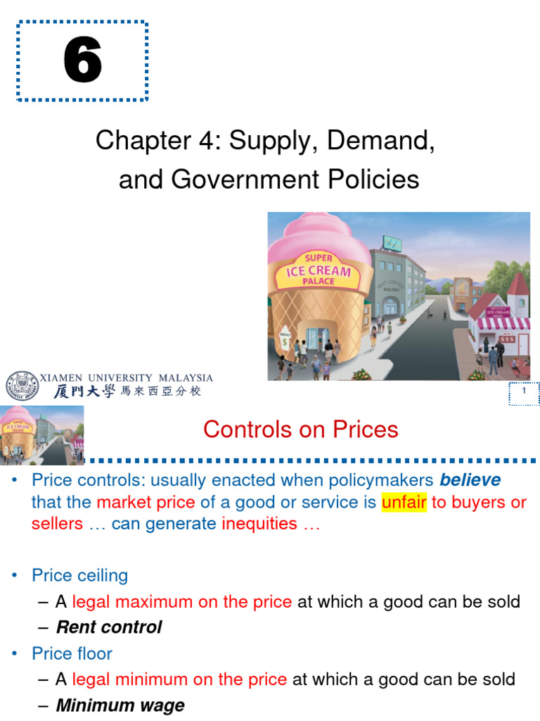 Chapter 4 Supply, Demand, and Government Policies | PDF | Tax Incidence