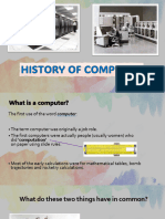 History of Computer