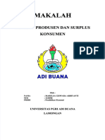 PDF Makalah Surplus Produsen Dan Konsumen Mga - Compress