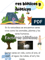 Factores Bióticos y Abióticos