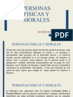 Personas Fisicas y Morales