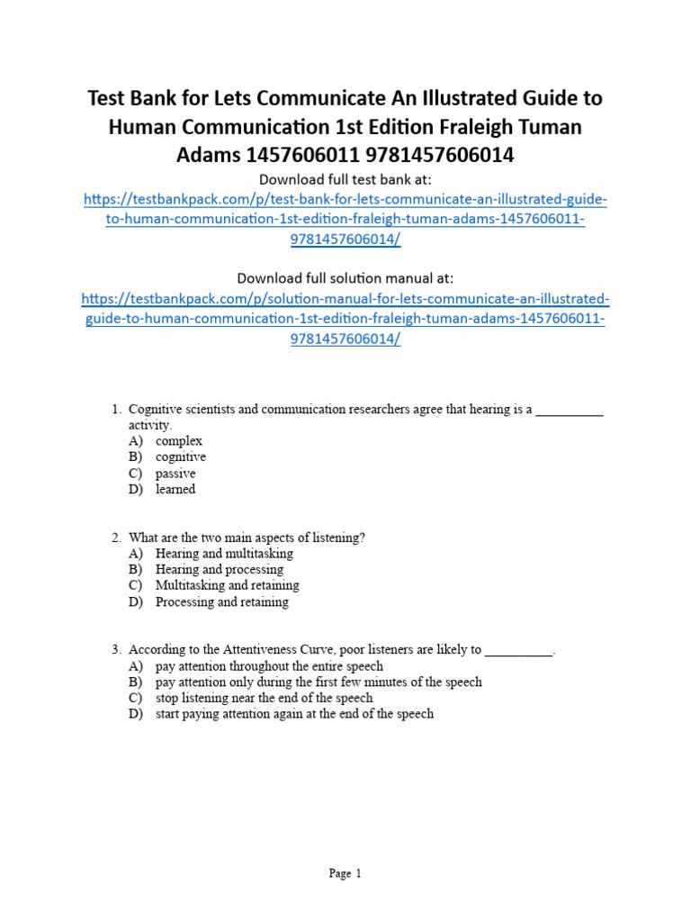 AFFECTIVE COMMUNICATION TEST QUESTIONS PDF visual data 4
