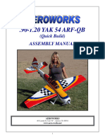 .90-1.20 YAK 54 ARF-QB: Assembly Manual