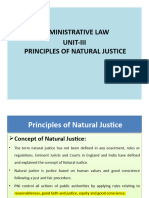 Al Unit 3 Principles of Natural Justice