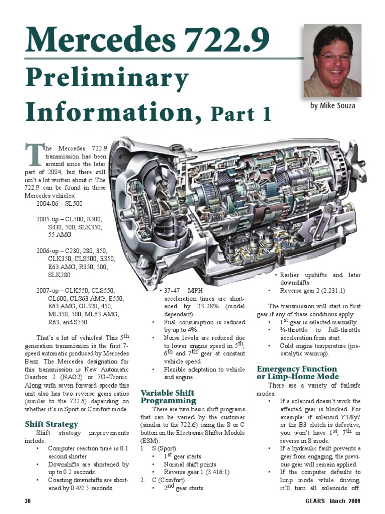 722 9 | PDF | Transmission (Mechanics) | Automatic Transmission