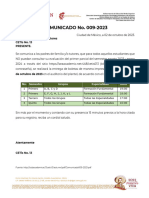 Comunicado 009-2023