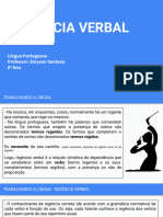 Regência Verbal 8º ANO LP ProfEmyson