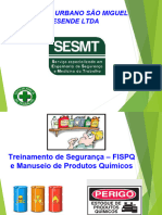 treinamento produtos quimicos