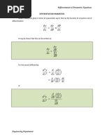 4.2 Differentiation in Parameters - Part 1