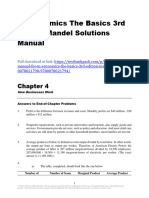 M Economics The Basics 3rd Edition Mandel Solutions Manual 1