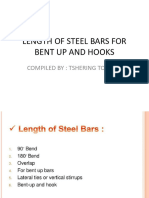Handout-3 Length of Steel Bars For Bent Up and Hooks