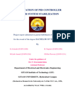 Implementation of Pid Controller For Power System Stabilization