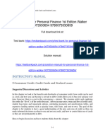 Personal Finance 1st Edition Walker Solutions Manual 1