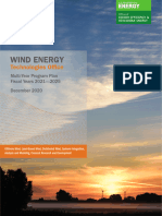 U.S. Department of Energy (DOE) - (2021) - Wind Energy Technologies Office.