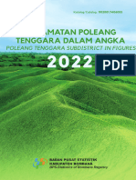 Kecamatan Poleang Tenggara Dalam Angka 2022