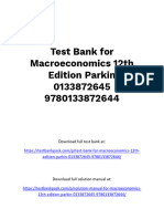 Macroeconomics 12th Edition Michael Parkin Test Bank 1