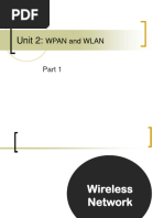 WPAN & WLAN Part 1