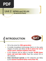 WPAn & WLAN (5G and G Family)