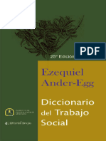 Ander Egg Ezequiel Diccionario Del Traba