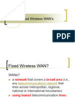 Fixed Wireless WAN