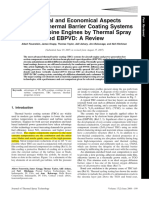 Diffrent Metod Between EB-PVD and Thermal Spray For TBC Coating