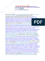 ORDONANȚĂ Nr. 64 Din 30 August 2001privind Repartizarea Profitului La Societățile Naționale