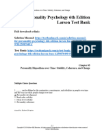 Personality Psychology 6th Edition Larsen Test Bank 1