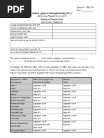 Per Diem Request Form Template | PDF
