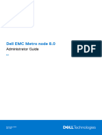 dell emc metronode 8.0 administrator guide