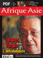 Afrique Asie - Jacques Vergès L'anticolonialiste