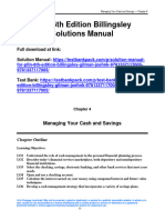 PFIN 6th Edition Billingsley Solutions Manual 1