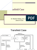 Kasus Transfield, Tris Reg., Okt 2020