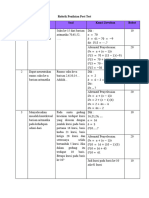 Assesmen Post Test BARISAN DAN DERET