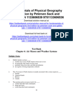 Fundamentals of Physical Geography 2nd Edition Petersen Test Bank 1