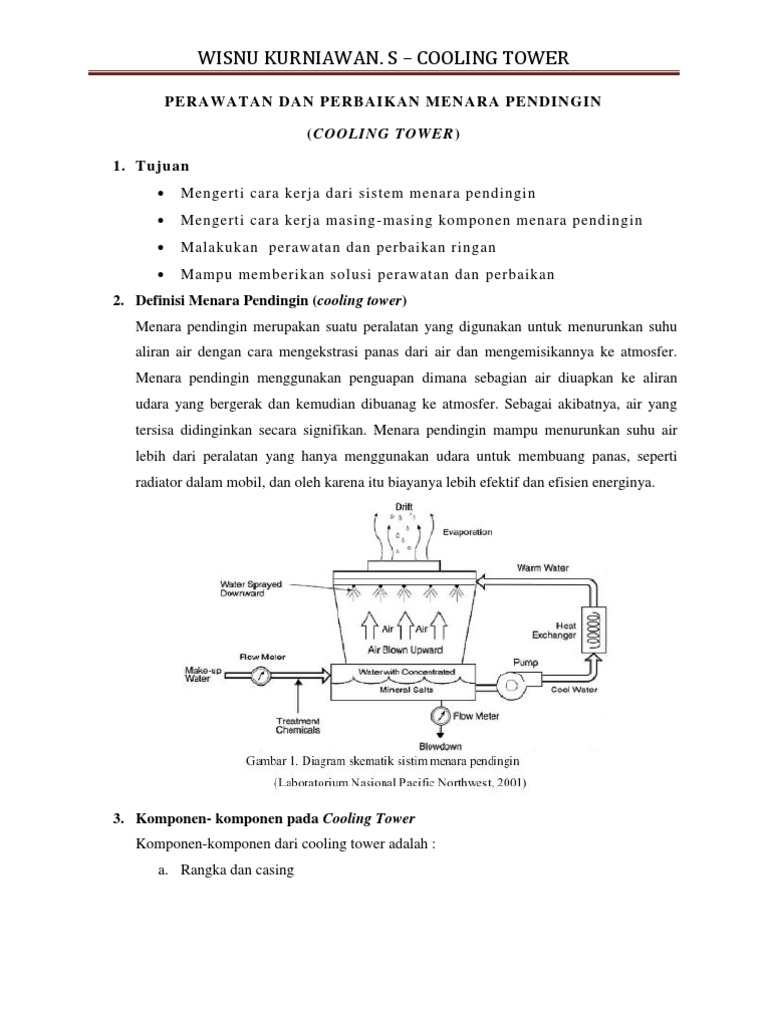 Cooling Tower | PDF | Griya & Taman | Teknologi & Rekayasa
