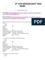 Management 12th Edition Daft Test Bank 1