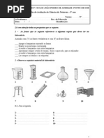 Teste-5ºAno-Ambientes