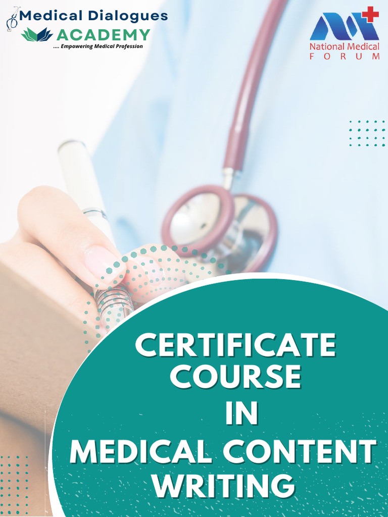 Brochure Medical Content Writing. | PDF | Health Care | Medicine