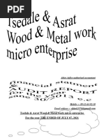 Tsedale & Asrat Wood & Metal Work Micro Enterprise