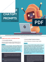 Awesome ChatGPT Prompts PDF