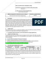 Electronic Circuits & Applications Course Code: 4321104: Page 1 of 8