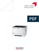First Steps Quick Guide: ECOSYS P2235dn ECOSYS P2235dw