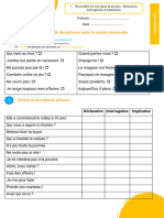 Les Types de Phrases 3