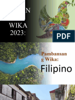 Tema NG Buwan NG Wika 2023